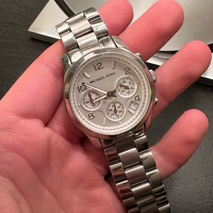 Michael Kors Silver stainless steel watch